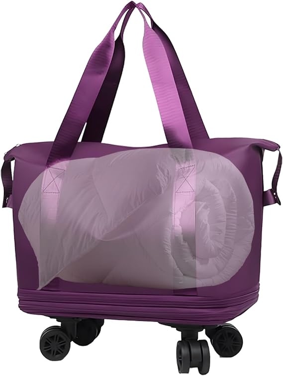 Personal Wheelchair Pack - Wheeled Bag, Wheel Wheel Bag | Large Multifunctional Puff for Business Travel with 360° Swivel Wheels Personal Wheelchair Pack - Wheeled Wheels, Wheelwheels | Large