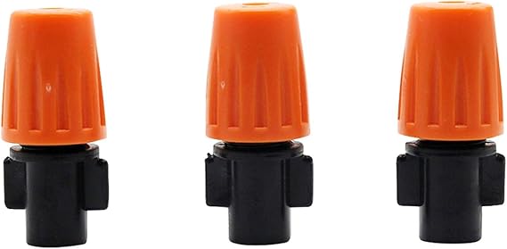 Garden Sprinkler 20 Pcs Atomizing Nozzle Water Adjustable Sprayer DIY Micro Drip Irrigation Equipment from Garden Mist Nozzle for 6 Mm Connector