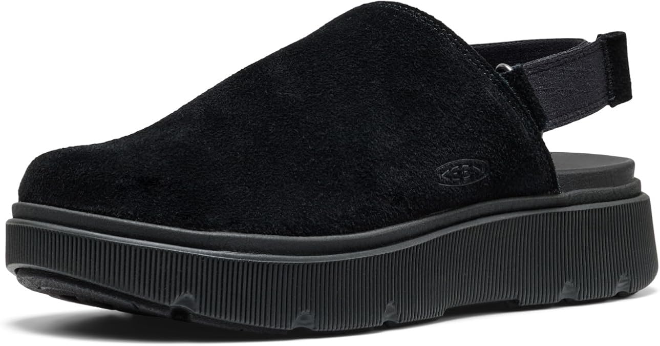 KEEN Women's Elle Mila Comfortable Leather Adjustable Easy On Mules