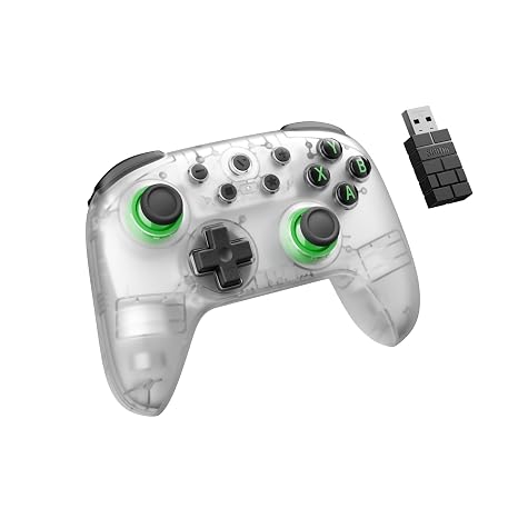 VITURE 8BitDo Ultimate 2C 3-Mode Wireless Gaming Controller for Neckband, Android & Windows | Xbox Layout | Hall Effect Joysticks | Linear Triggers | L4/R4 Mapping | Wired, Bluetooth & 2.4G
