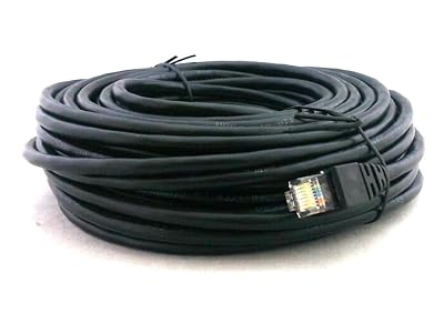 hosecurity 49Ft 15M RJ45-RJ45 Cat5 Ethernet Network Cable Blue Color.for use with routers, switches, Computers, Xbox, PS3 and Other Devices with Network Jacks