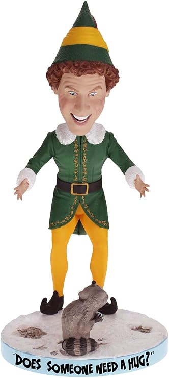 Royal Bobbles Buddy The Elf Collectible Bobblehead Statue