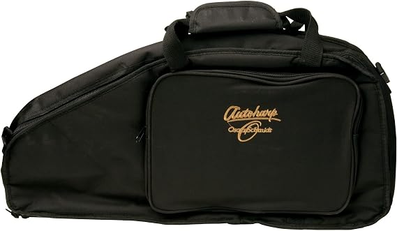 Autoharp by Oscar Schmidt AC445 Padded Auto harp Gig Bag, Case with Pocket, Removeable Backpack Straps and shoulder strap