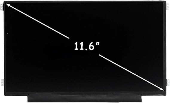 LCD Screen Replacement B116XTN02.3 for Samsung ChromeBook 2 3 4 XE310XBA XE500C12 XE500C13 XE501C13 LED Display,11.6" 1366x768(Non Touch,Right & Left Mounting brakets)