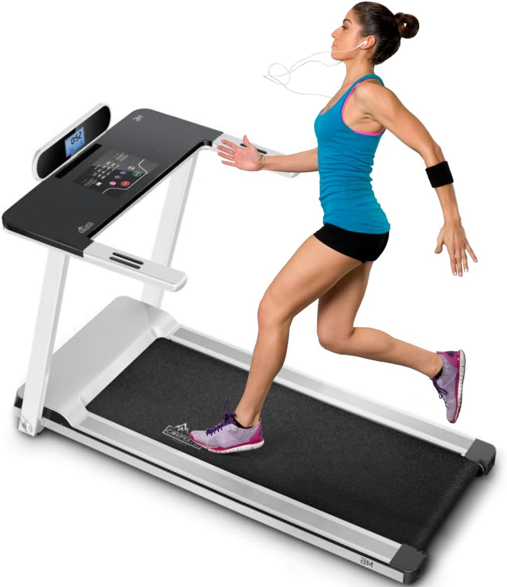 Foldable Treadmills for Home, Folding Treadmills 12 Pre-installed Programmes and Speeds of 14KMh Treadmill  with Full Seller Support and Aftercare
