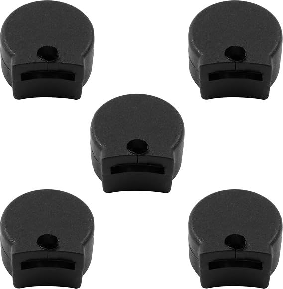 Bonsicoky Silicone Thumb Rest Pads, 5 Pcs, Black | Clarinet Thumb Rest Cushion, Cushion Protector, For Most Clarinet Oboe