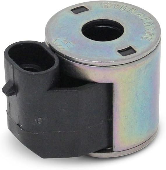 HydraForce 4303412 Solenoid Valve Coil, Metri-Pack Connector, 12v DC, 08 Series