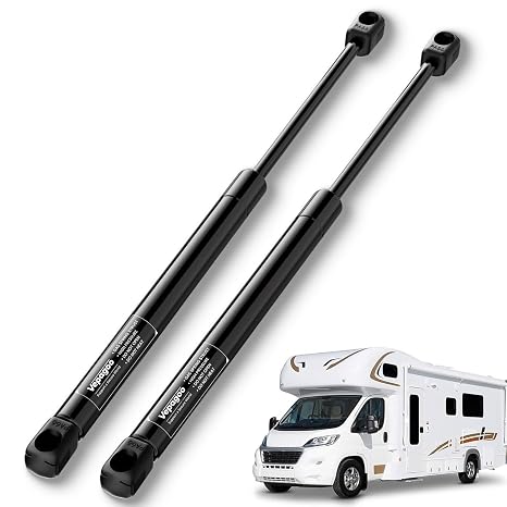 Vepagoo ST200M1250 20 inch 250 lb Gas Struts for RV Bed Murphy Bed, 2 Pcs