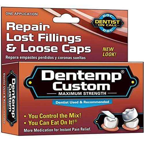 DENTEMP Custom Filling Mix 1 Each Pack of 3