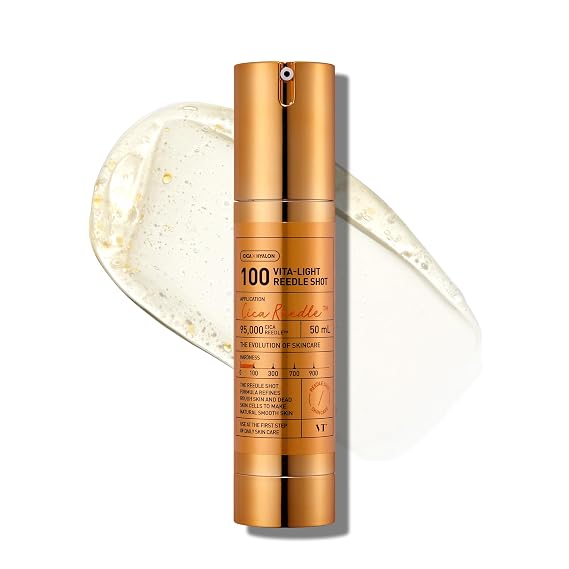 VT COSMETICS Vita-Light Reedle Shot 100 Serum, 1.69 fl oz (50ml)