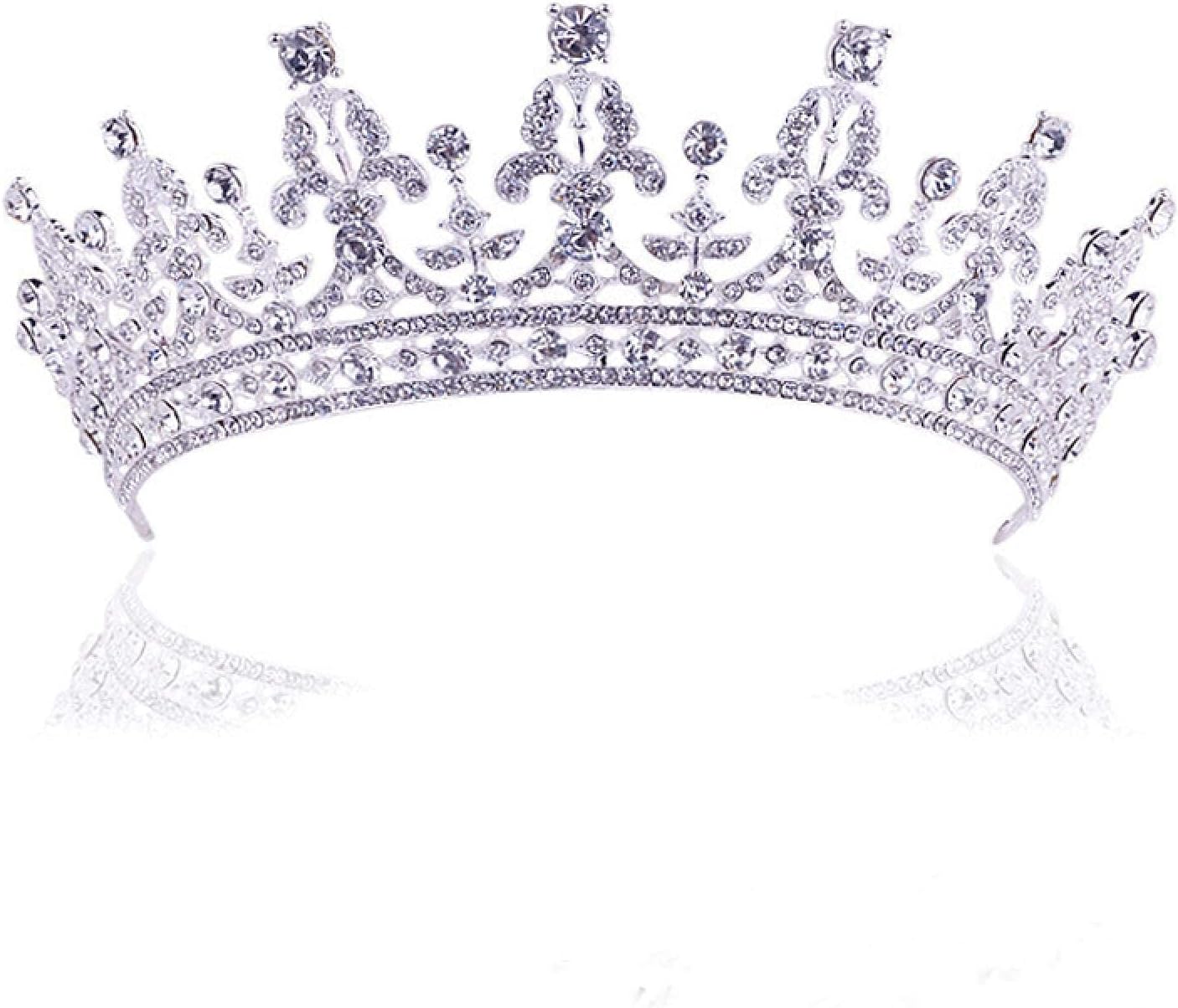 Hair Accessories for Women Fashion Baroque Luxury Crystal Bridal Crown Tiaras Light Gold Diadem Tiaras for Women Bride Wedding Style2