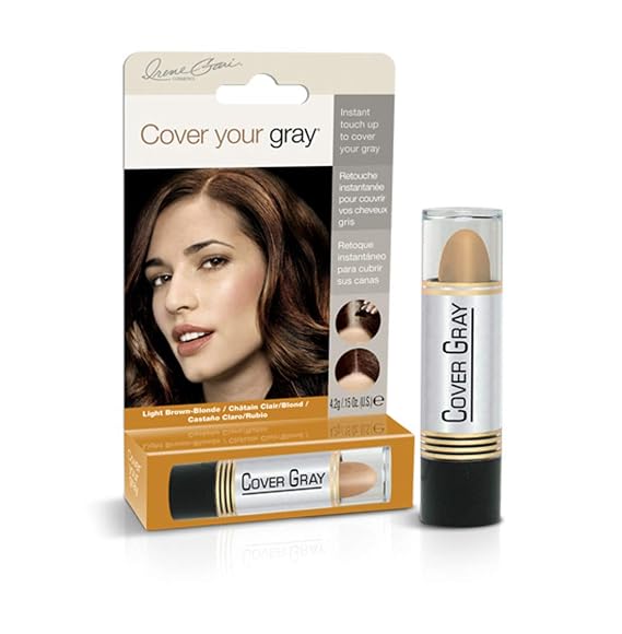 Cover Your Gray Hair Color Touch-Up Stick - Light Brown/Blonde