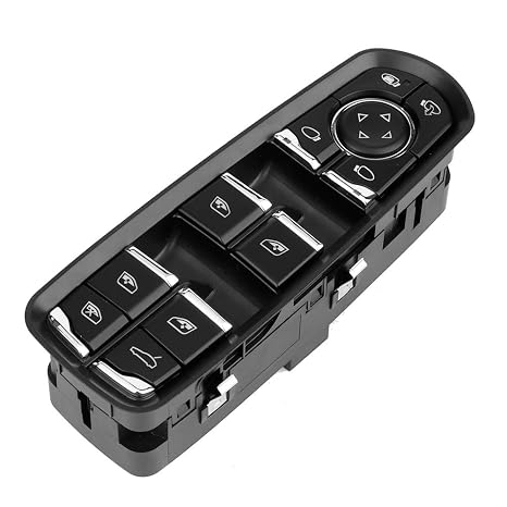 Power Window, Master Window Control Switch for Cayenne Panamera 2011-2016 7PP-959-858-M-DML