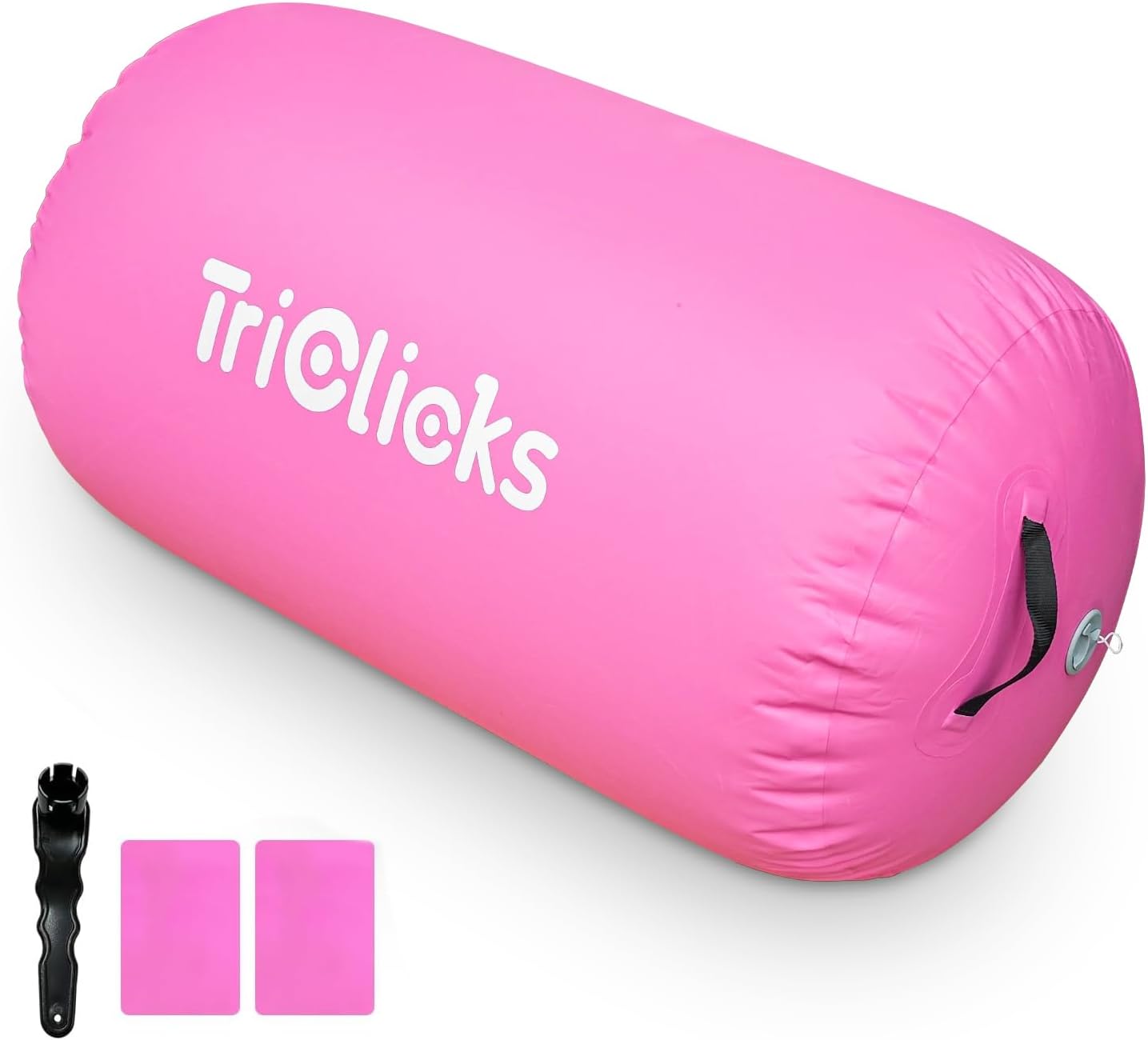 Air Roller Inflatable Tumbling Gymnastics Mat Air Roll Barrel Tumble Track Back handspring Mat for Gymnastics Yoga Training Cheerleading Home Use