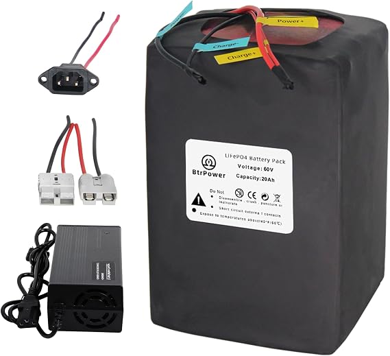 60 V 20 AH B a ttery 0-3600W