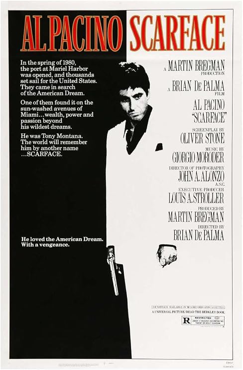 512 STORE Alpacino Scarface Film Afiş Poster, 513242ed21