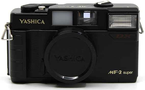 Yashica MF-2 by Kokoti 35mm Film Camera (Black)