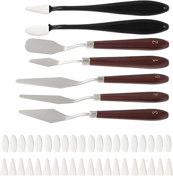 Painting Spatula and Sketch Wiper Set