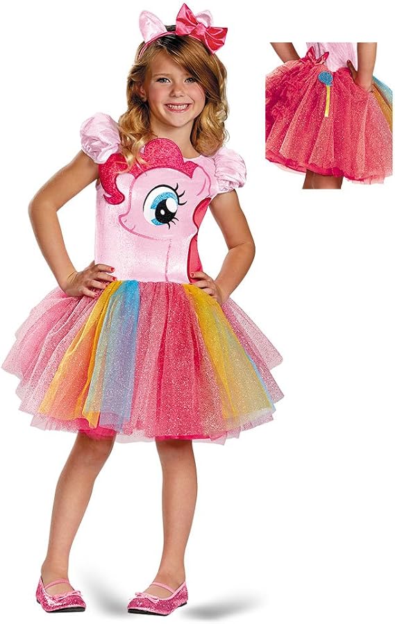 Disguise Hasbro's My Lil' Pony Pinkie Pie Tutu Prestige Girls Costume