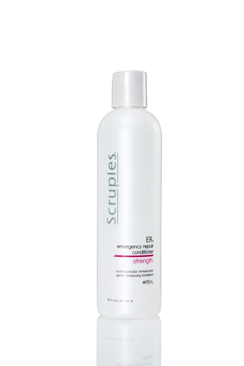 Scruples ER Emergency Repair Conditioner for Damaged Hair - Intensive Hair Repair for Breakage & Restoration from Chemical Treatments - With Keratin Protein - 8.5 oz