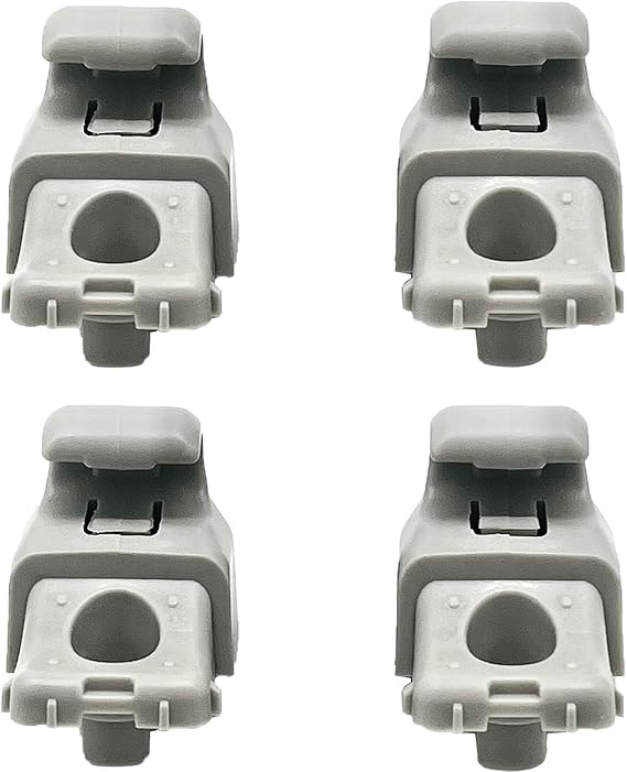 4Pcs Sun Visor Hook Sun Visor Clips Hook Compatible with Tesla Model 3 2017-2020