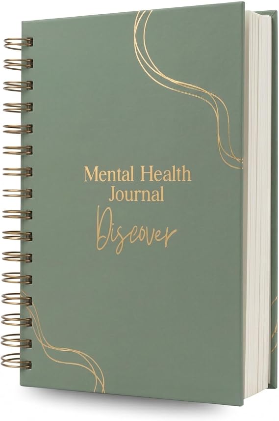Mental Health Journal for Women, Guided Daily Prompts for Wellness, Undated