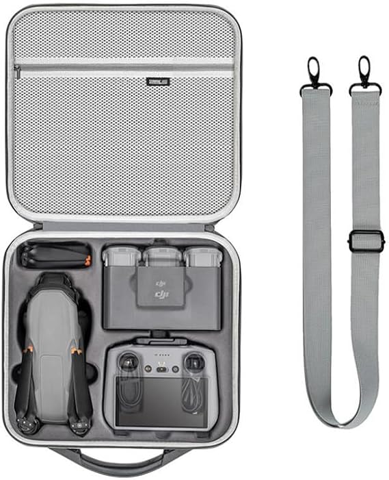DJI Air 3S Fly More Combo, Storage Case, Carrying Case, Compatible with RC 2/RC-N3 Controller, Portable Shoulder Bag