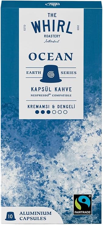 THE WHIRL Espresso Earth Series Ocean Kapsül 10 Adet