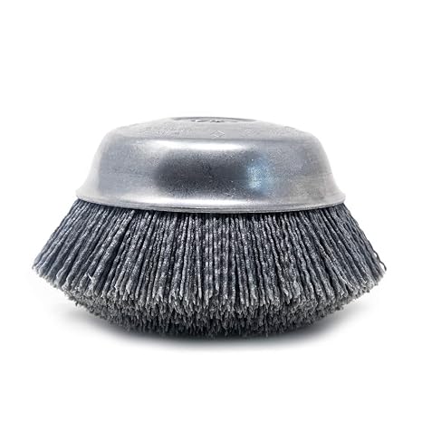 Osborn - 00032127SP 32127SP Abrasive Cup Brush, Silicon Carbide, 6000 Maximum RPM, 4" Diameter