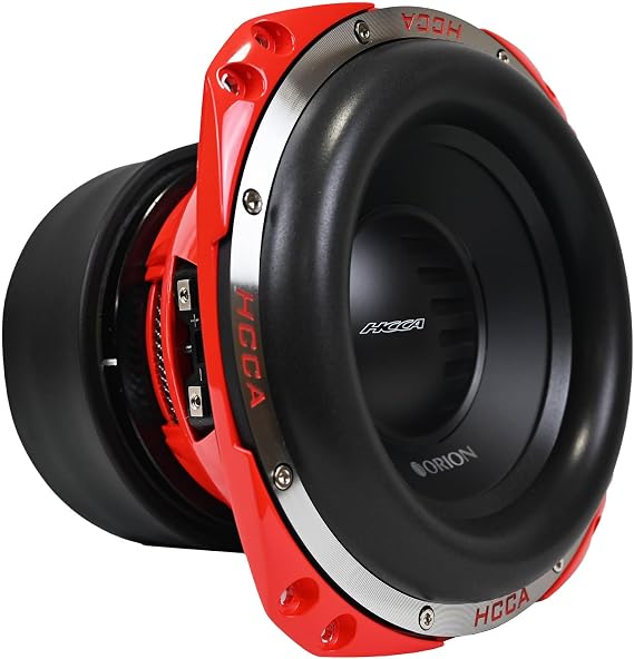 ORION HCCA102 High Performance 10" Subwoofer, 8000W, Dual 2 Ohm