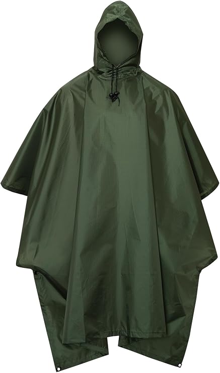 Rothco G.I. Type Military Rip-Stop Poncho