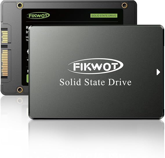 Fikwot FS810 256GB SSD, 2.5" SSD SATA III 6Gb/s, Solid State Drives, Up to 560MB/s, 3D NAND TLC Flash, Internal SSD for Desktops and Laptops(Black)