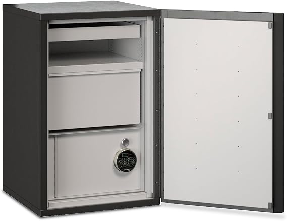FireKing FireShield Edge Hybrid Fire Rated Storage Cabinet, Black