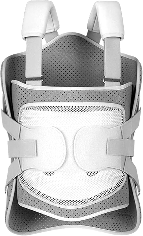 Thoracolumbar Fixed Spinal Brace, Adjustablethoracolumbar Orthosis for Spinal, Sciatica Pain, Disc Injury, Scoliosis Protector (Medium)
