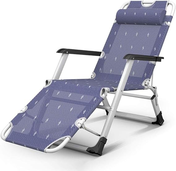 ZXFDMSWJ Deck chair Recliners, Folding Garden Chair, Portable Deck Chair, Adjustable Backrest, Outdoor Camping Beach-Teslin Qing