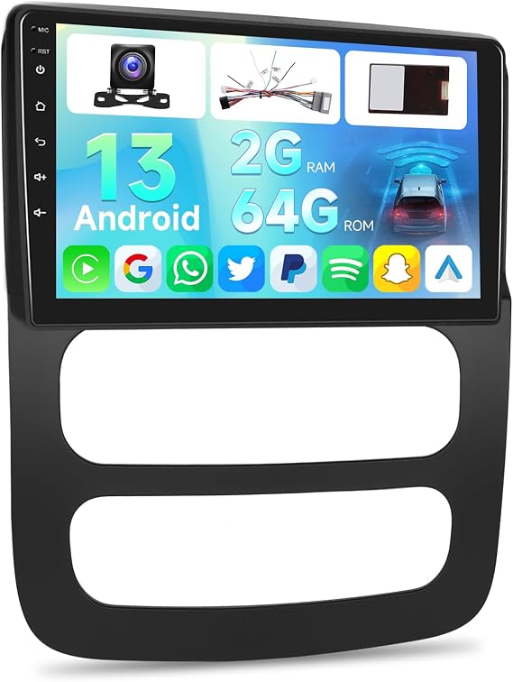 [2G+64G] Car Radio for Dodge Ram 1500 2500 3500 2002-2005 Android Screen