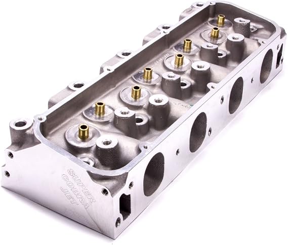 Ford Cylinder Head, Super Cobra Jet, Bare, 2.020/1.760 in Valves, 290 cc Intake, 72 cc Chamber, Aluminum, Big Block Ford, Each