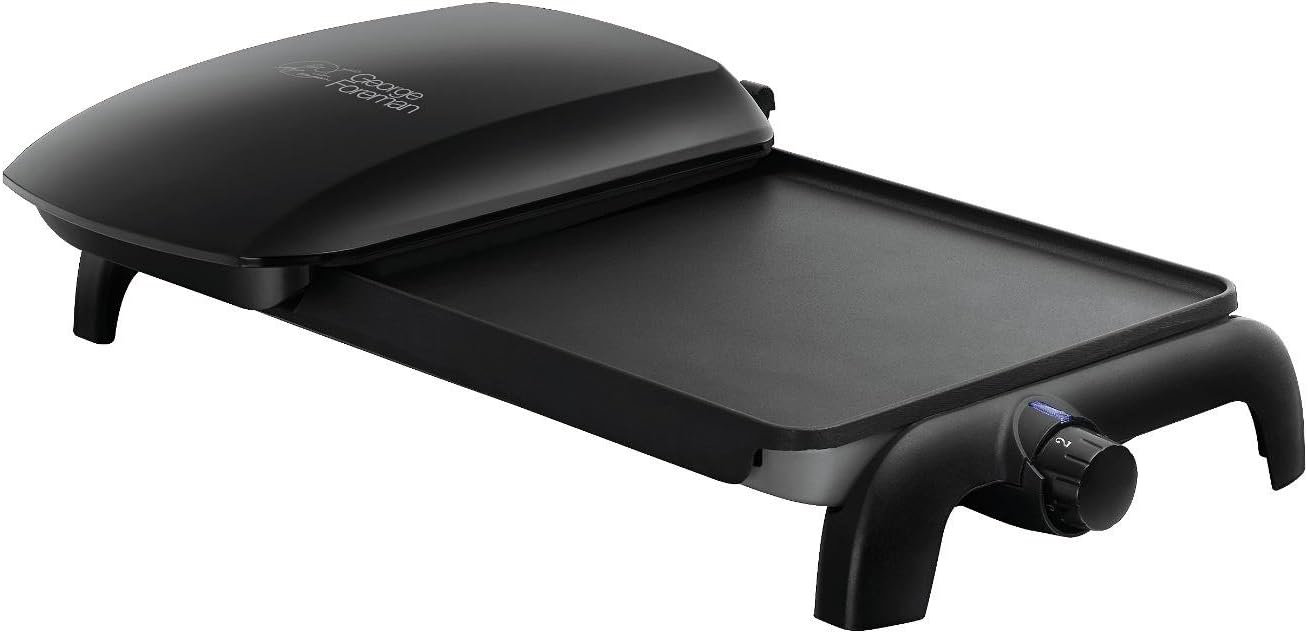George Foreman 10-Portion Grill and Griddle (50/60 Hz) - Black