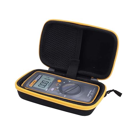 Aenllosi for fluke 101/106/107 Handheld Digital Multimeter Carrying Case, Fluke Volt Meter Organizer(Case Only)