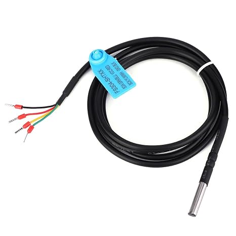 Jadeshay SHT20 Digital Soil Temperature Humidity Sensor Probe, Waterproof I2C Output for HVAC, Greenhouses, Warehouse Monitoring