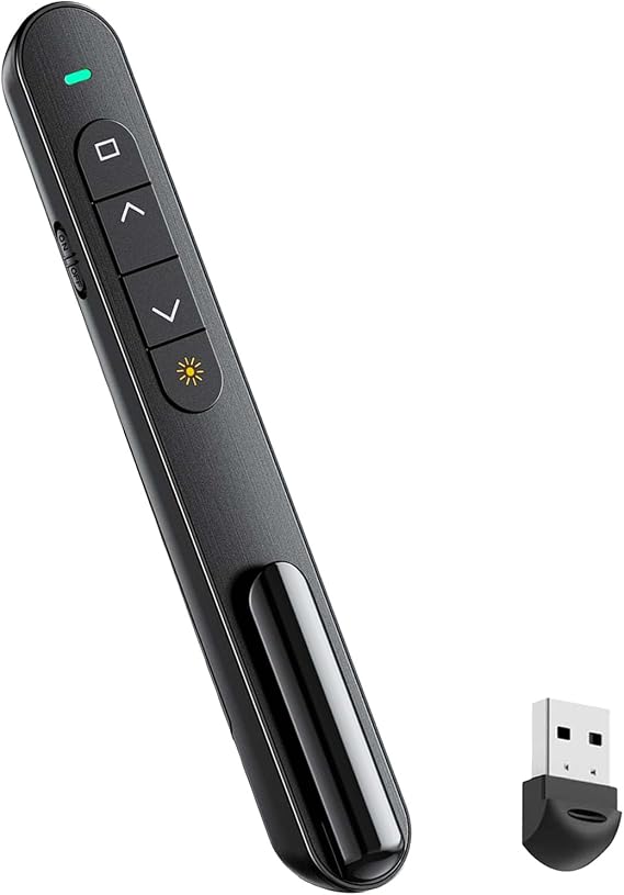 QUI 2 Pack USB Wireless Presenter with Volume Control
