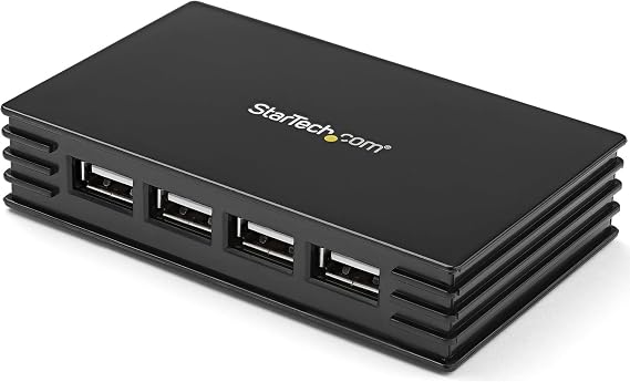 StarTech 7-Port USB 2.0 Hub, Bus or Externally Powered, TAA (ST7202USB)