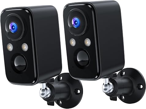 BECAMSO Security Cameras Wireless Outdoor Battery: 2K WiFi Camera Indoor for Home Security System - Video Surveillance Equipment Waterproof - 5G Not Supported