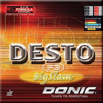 Donic Desto F3 Big Slam Table Tennis Rubber