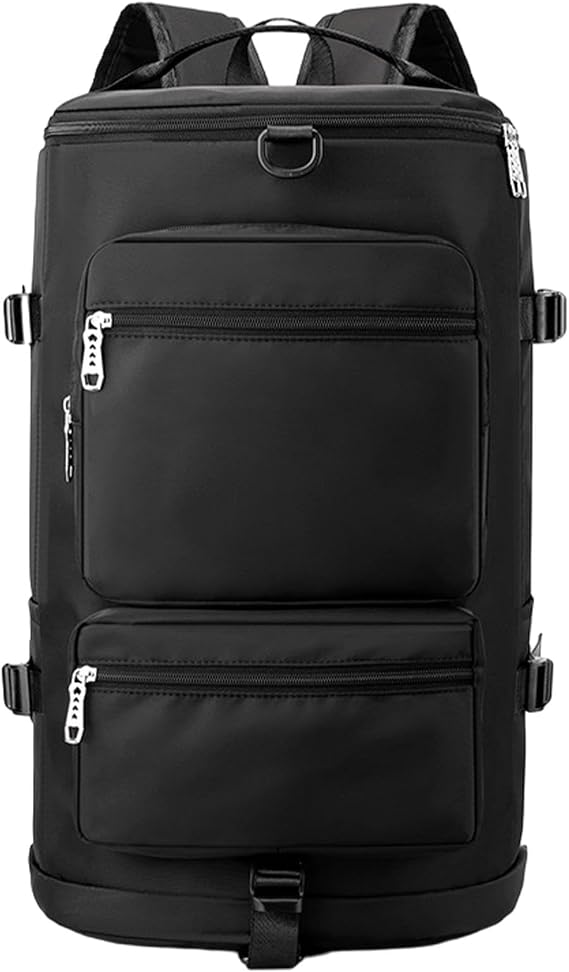 Sports Duffel Bag for Gym | Large Capacity Gym Bag with Shoes Compartment | Dry Wet Separated Design for Men and Women, Perfect for Fitness and Outdoor Adventures, black