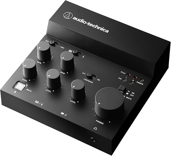 Audio Technica AT-UMX3 USB Audio Mixer Audio Interface Streaming Equipment DTM Music Production USB Type-C Compatible with Smartphone/Tablet PS4 PS5 Domestic Genuine Product