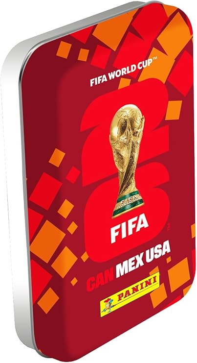 Panini FIFA World Cup 2026 Stickers - Metal Box Pocket 8 Packs