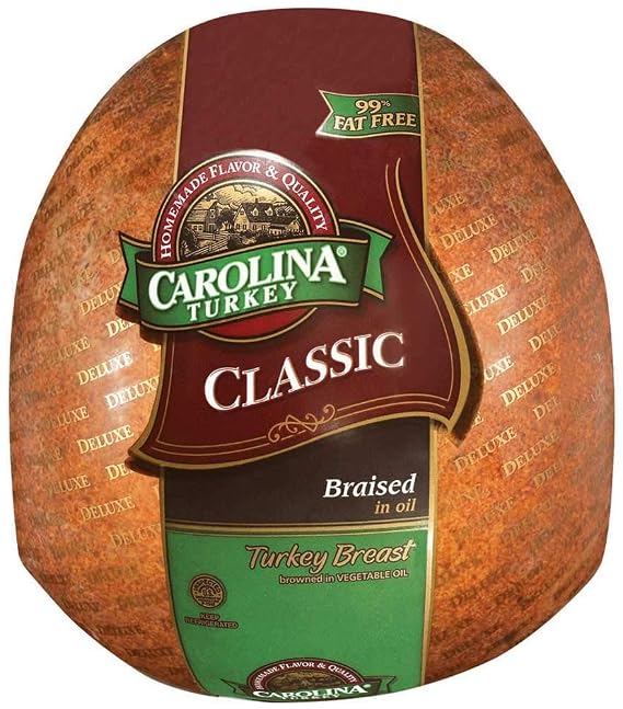 Carolina Classic Browned in Oil Skinless Turkey Breast, 9 Pound -- 2 per case.