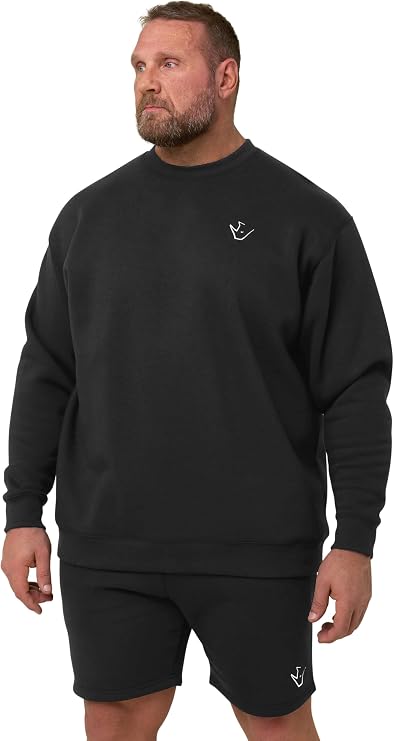 BadRhino IronRhino Big & Tall Men's 'Rest Day' Sweatshirt Navy
