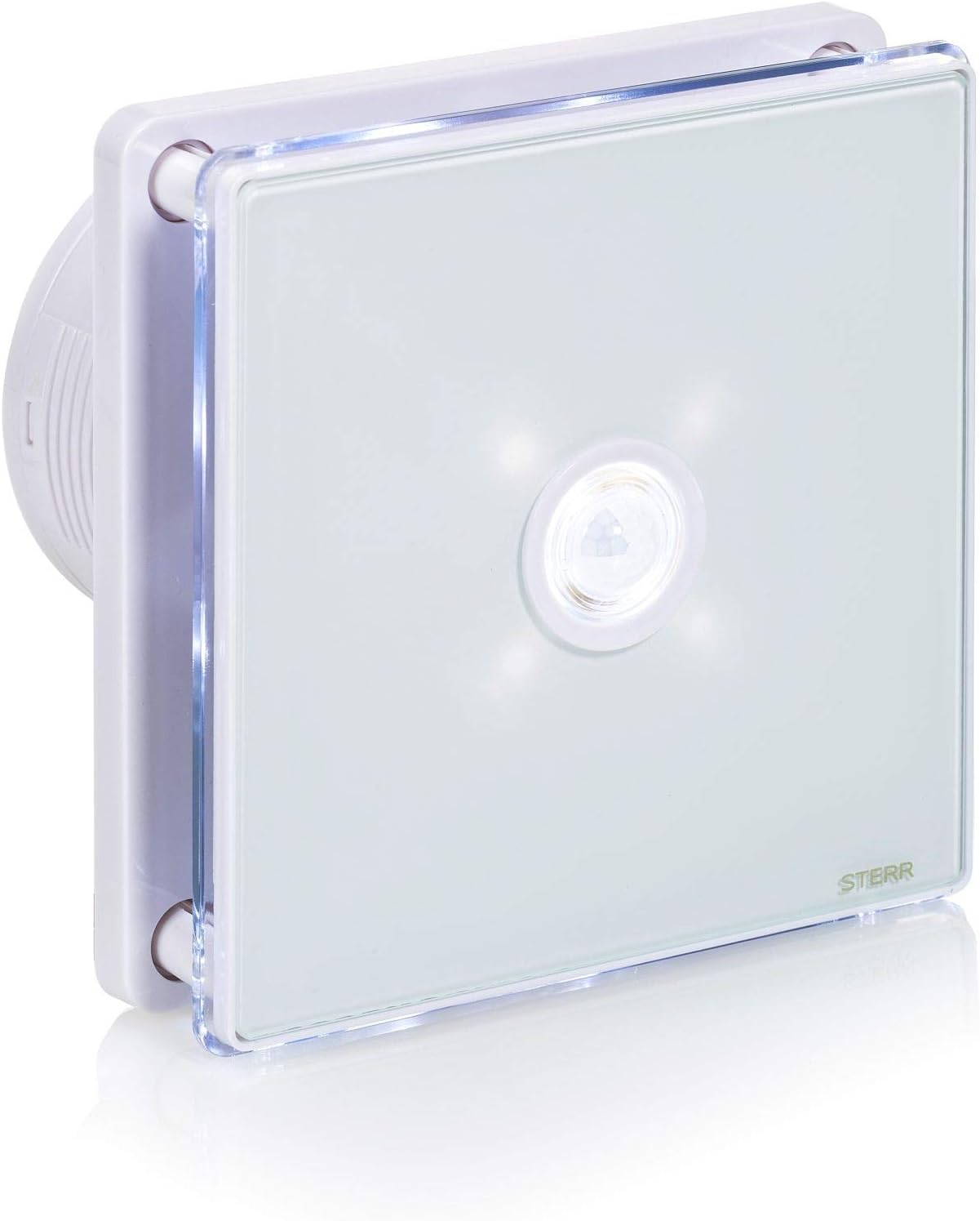 STERR White 100mm Extractor - Silent Air Extractor - Bathroom Ventilation - 100mm Extractor